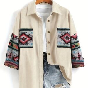 Cream Cotton Blend Fabric